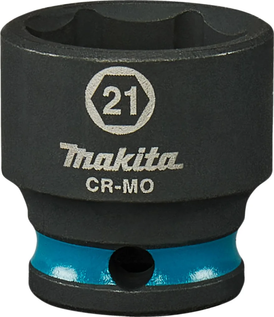 Makita E-16025 Impact Black Krachtdop 3/8" kort | 21 mm