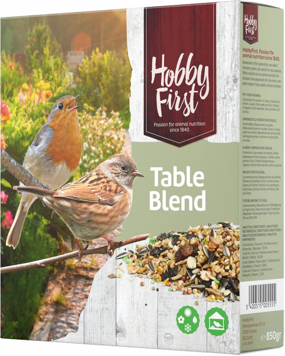 HobbyFirst Wildlife Table Blend 850 gr