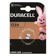 10x Duracell Knoopcelbatterij 1220 Lithium 1 stuks