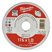 Milwaukee Metaaldoorslijpschijf Baliedisplay SCS 41/115 - 4932451475