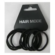 Hair Mode Endless Haarelastiek Zwart 8ST