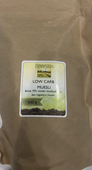 Boerjan Low Carb Muesli 500GR