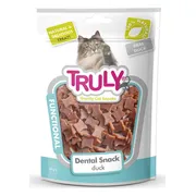 20x Truly Cat Snacks Mondverzorging met Eend 50 gr