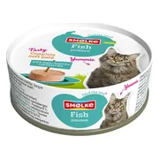 Smolke Kattenvoer Soft Paté Vis 80 gr