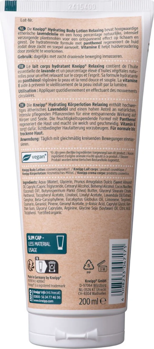 6x Kneipp Bodylotion Lavendel 200 ml