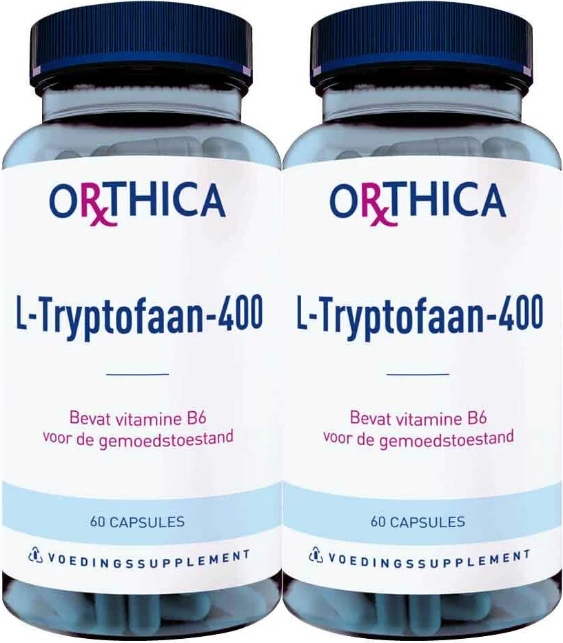2x Orthica L-Tryptofaan-400 60 capsules