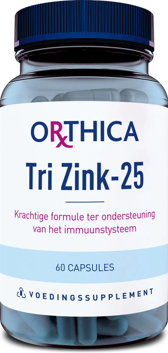 Orthica Tri Zink 25 60 capsules