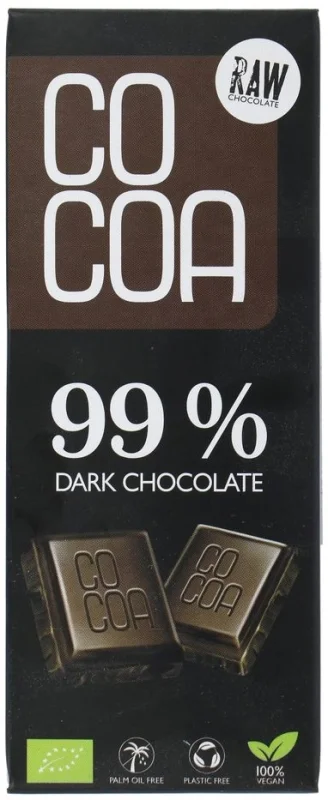 Cocoa 99% Dark Chocolate Reep 40GR