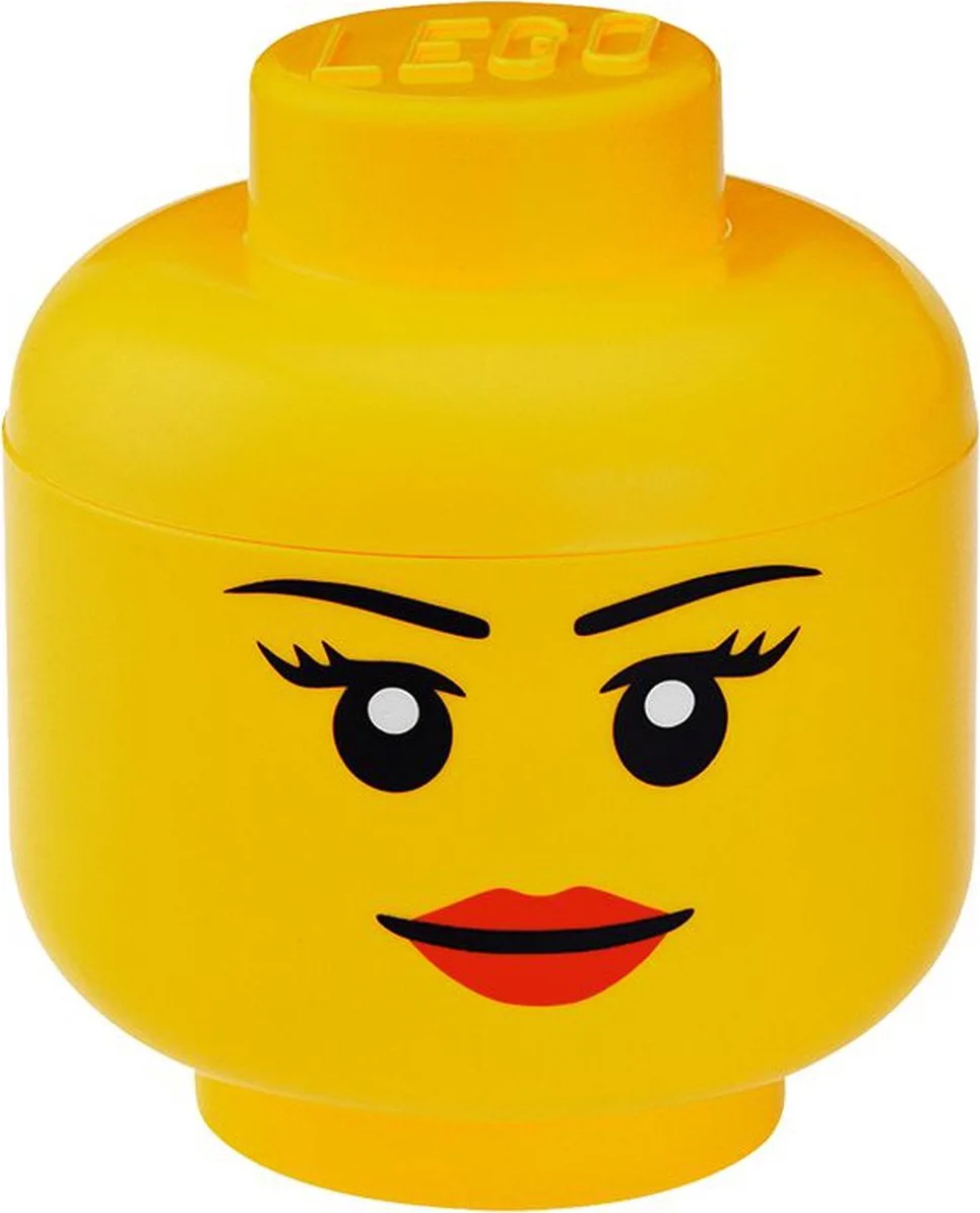LEGO Opberghoofd - klein, meisje
