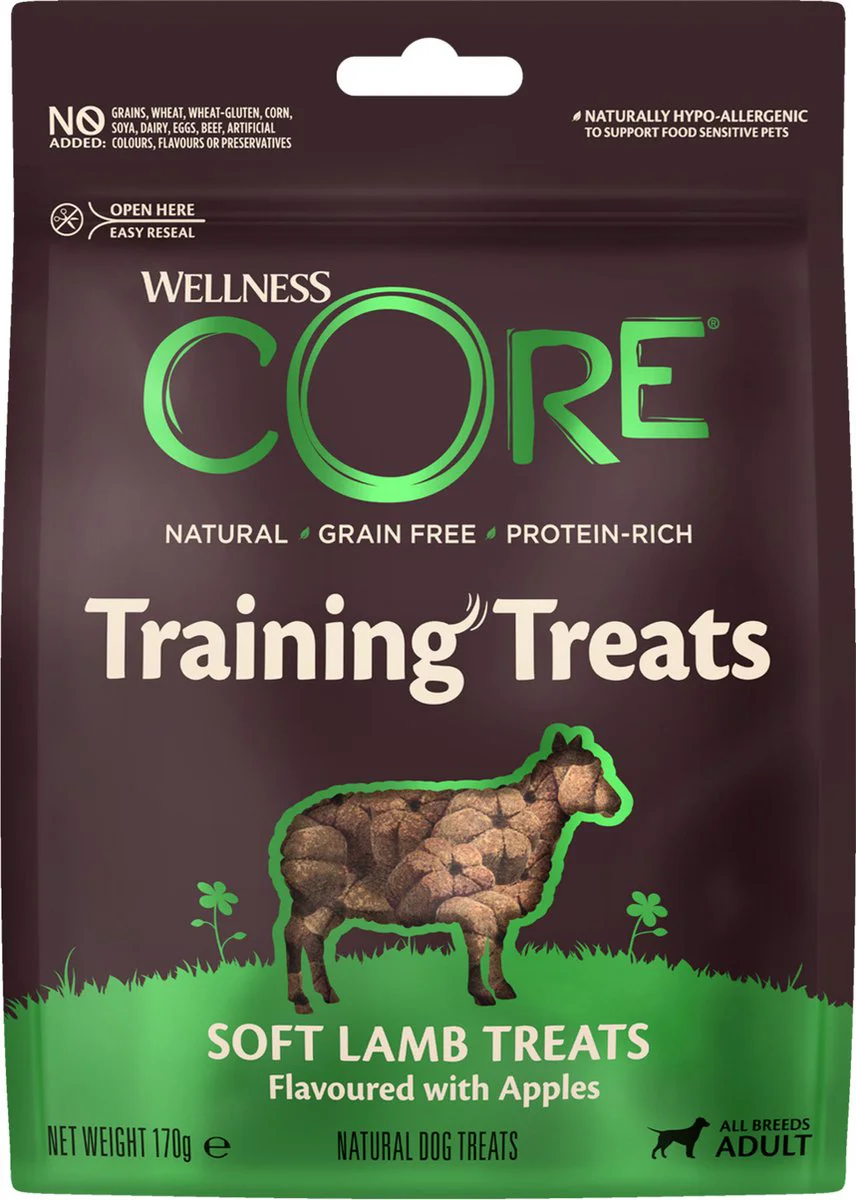 Wellness Core Trainingssnack Lam - Appel 170 gr