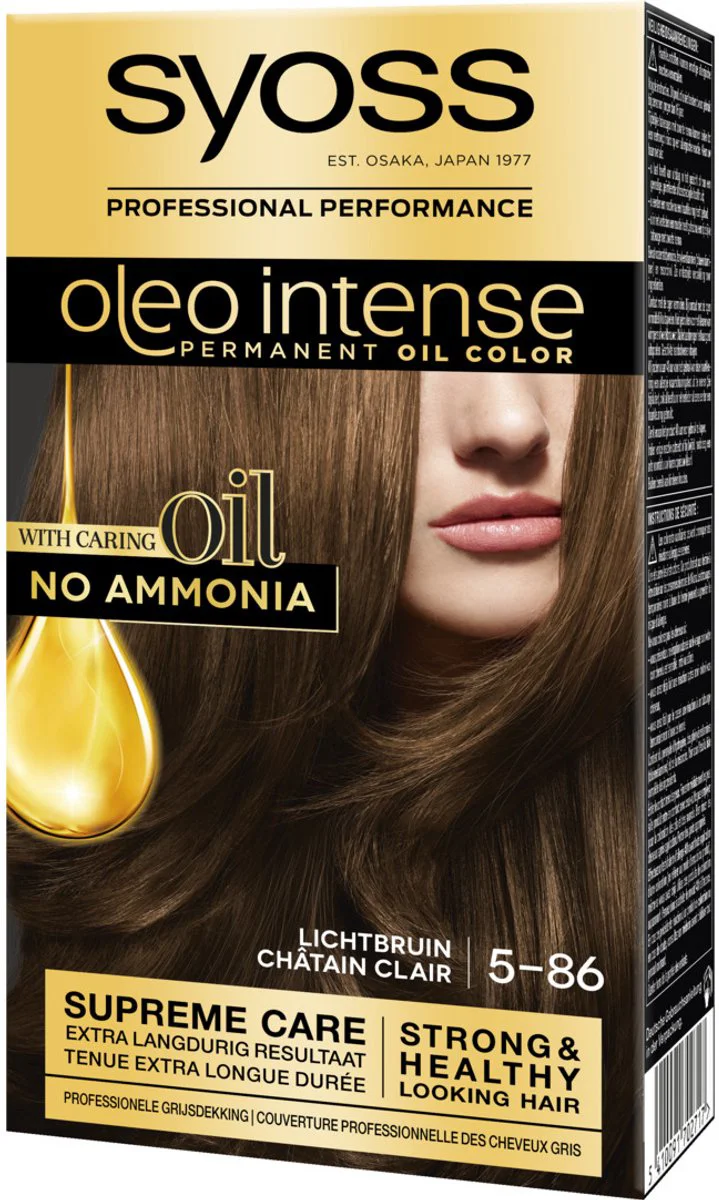 Syoss Oleo Intense Haarverf 5-86 Lichtbruin
