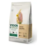 Vigor & Sage Hondenvoer Small Well-Being Ginseng 2 kg