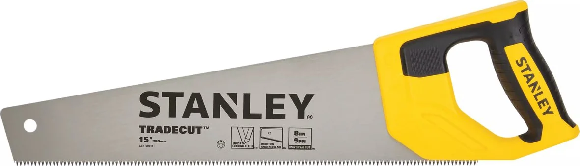 Stanley STHT1-20352 Houtzaag Tradecut Universal 550mm 8 TPI