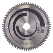 Bosch Professional Cirkelzaagblad PRO Multi Material | Ø 210 x 2,5 x 30mm 80T - 2608640445