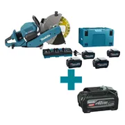 Makita CE002GT401X Accu Doorslijper 355mm 2 x AWS XGT 40V Max 5.0Ah (4st.)