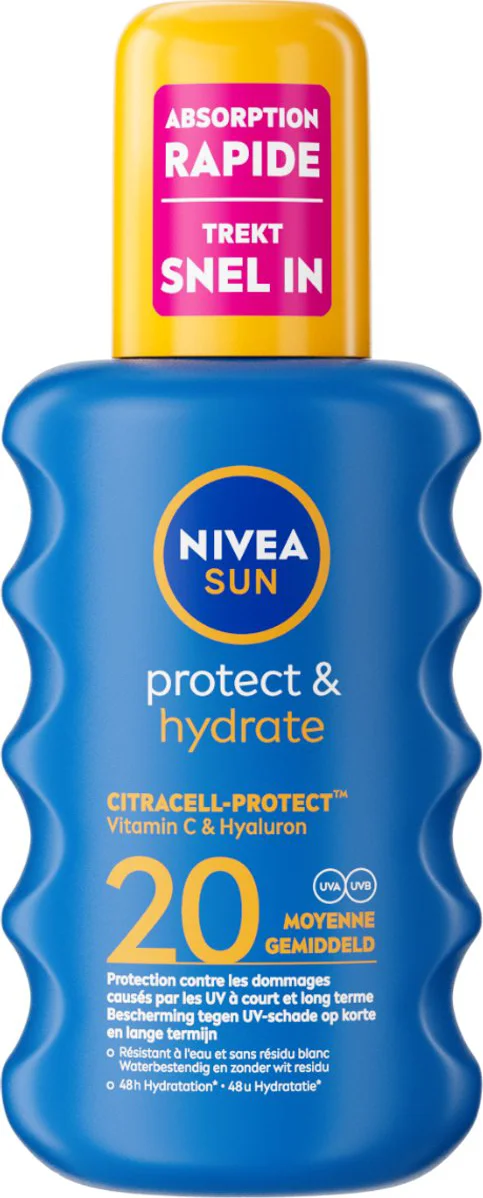 NIVEA Sun Protect & Hydrate Zonnebrand SPF 20 200 ml
