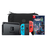 Nintendo Switch Rood/Blauw + Pokémon Legends: Z-A + BlueBuilt Beschermhoes
