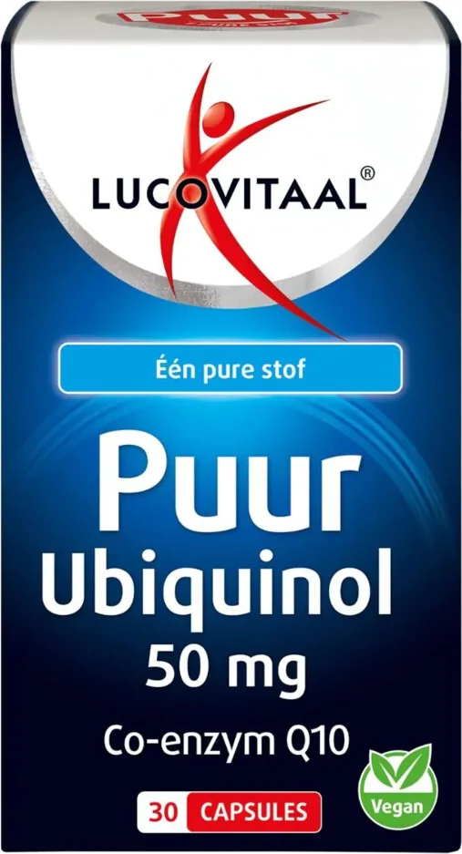 2x Lucovitaal Ubiquinol Puur 50mg 30 capsules