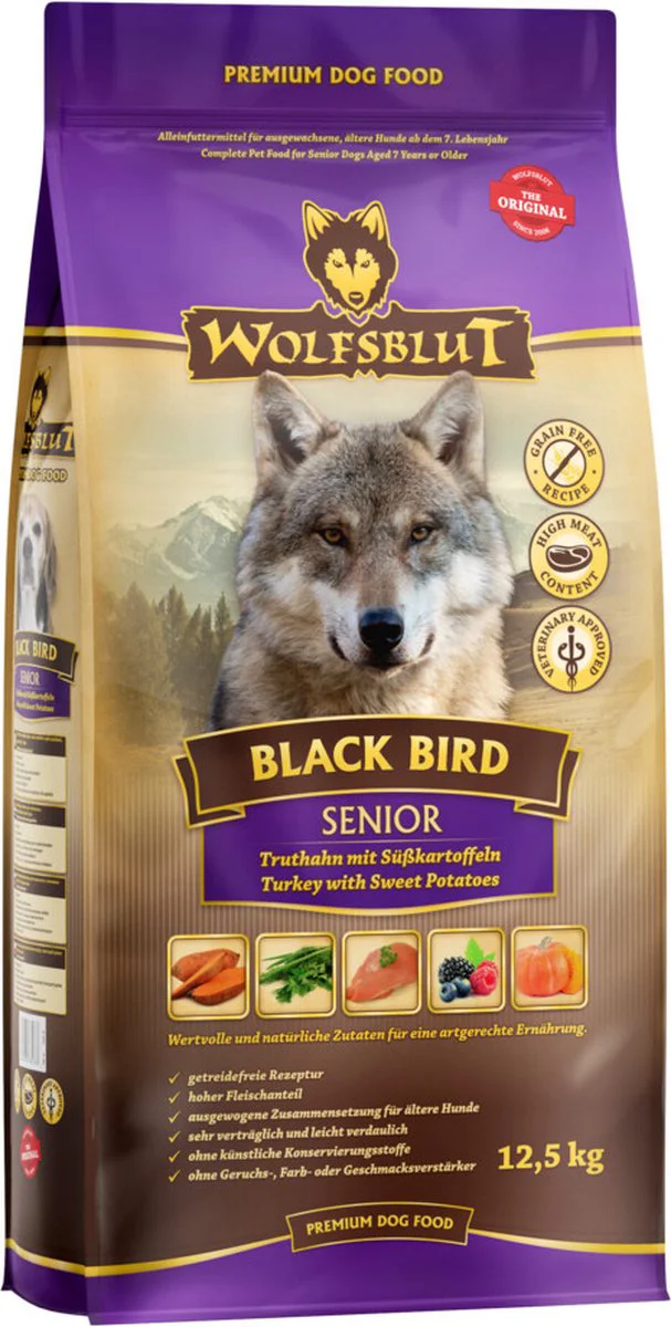 Wolfsblut Black Bird Senior 12,5 kg