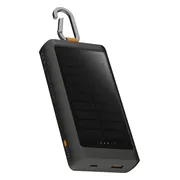 Xtorm 20W Go2 Power Bank 10.000 mAh Solar & Light Zwart