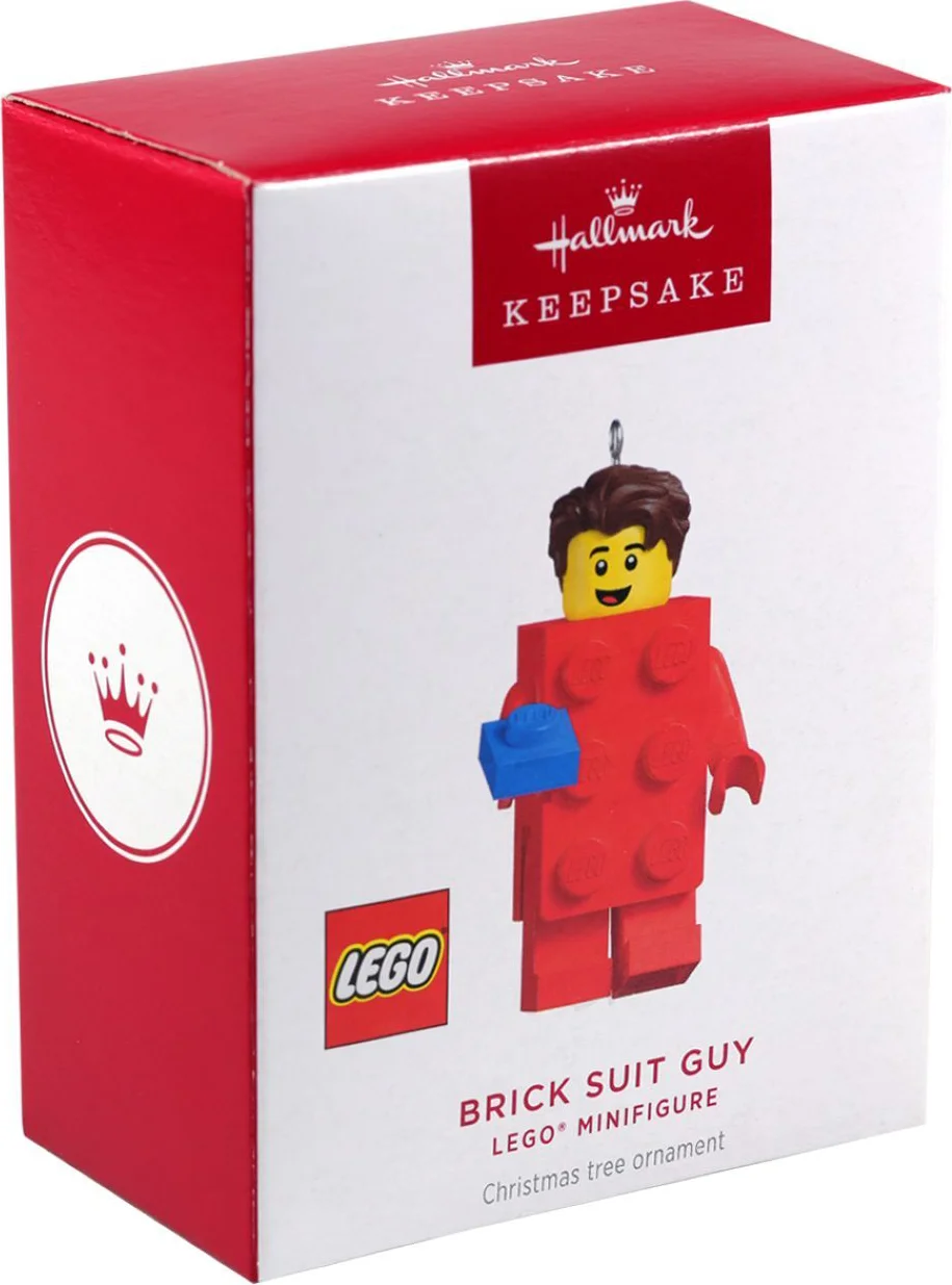 LEGO Man in stenenpak kerstversiering om te verzamelen