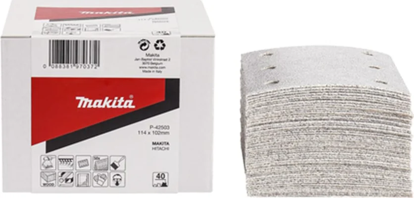Makita P-42575 Schuurvel K240 114x102 wh