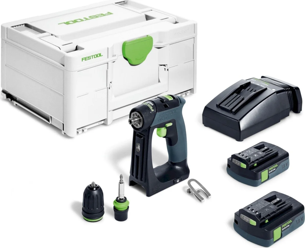 Festool CXS 18 C 3,0-Plus Accu Schroefboormachine 18V 3.0Ah in Systainer - 576883