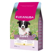 3x Eukanuba Hondenvoer Droog Life Care Dog Puppy Medium Kip 3 kg