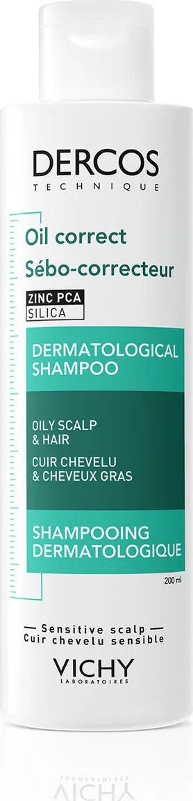 Vichy Dercos Oil Correct Dermatological Shampoo 200ML