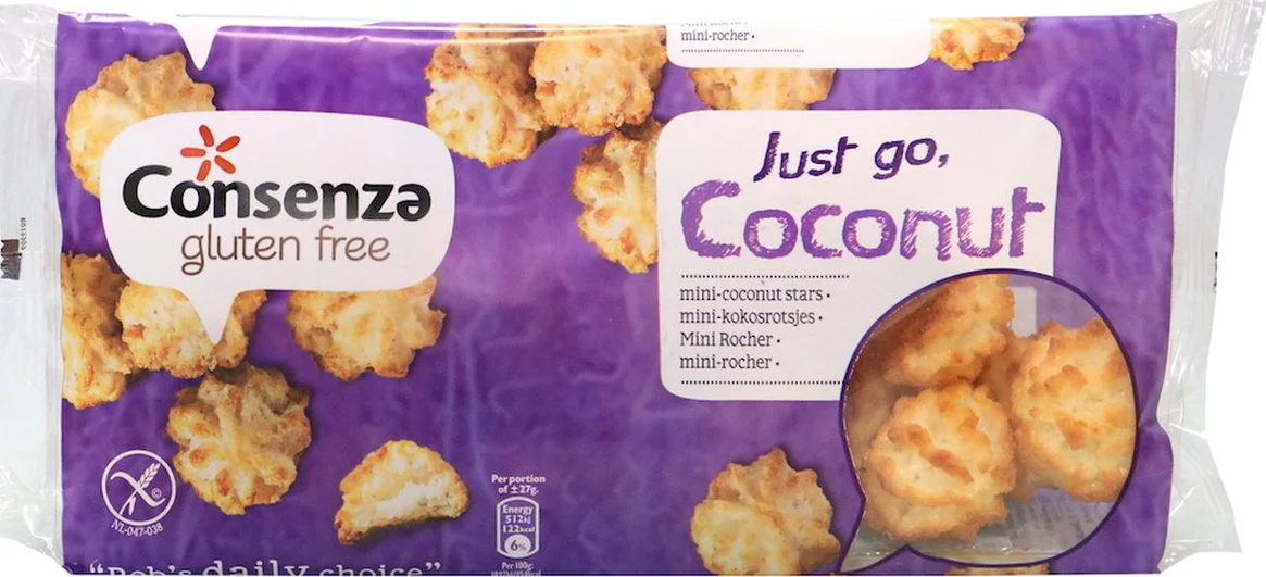 Consenza Mini-Kokosrotsjes 250GR