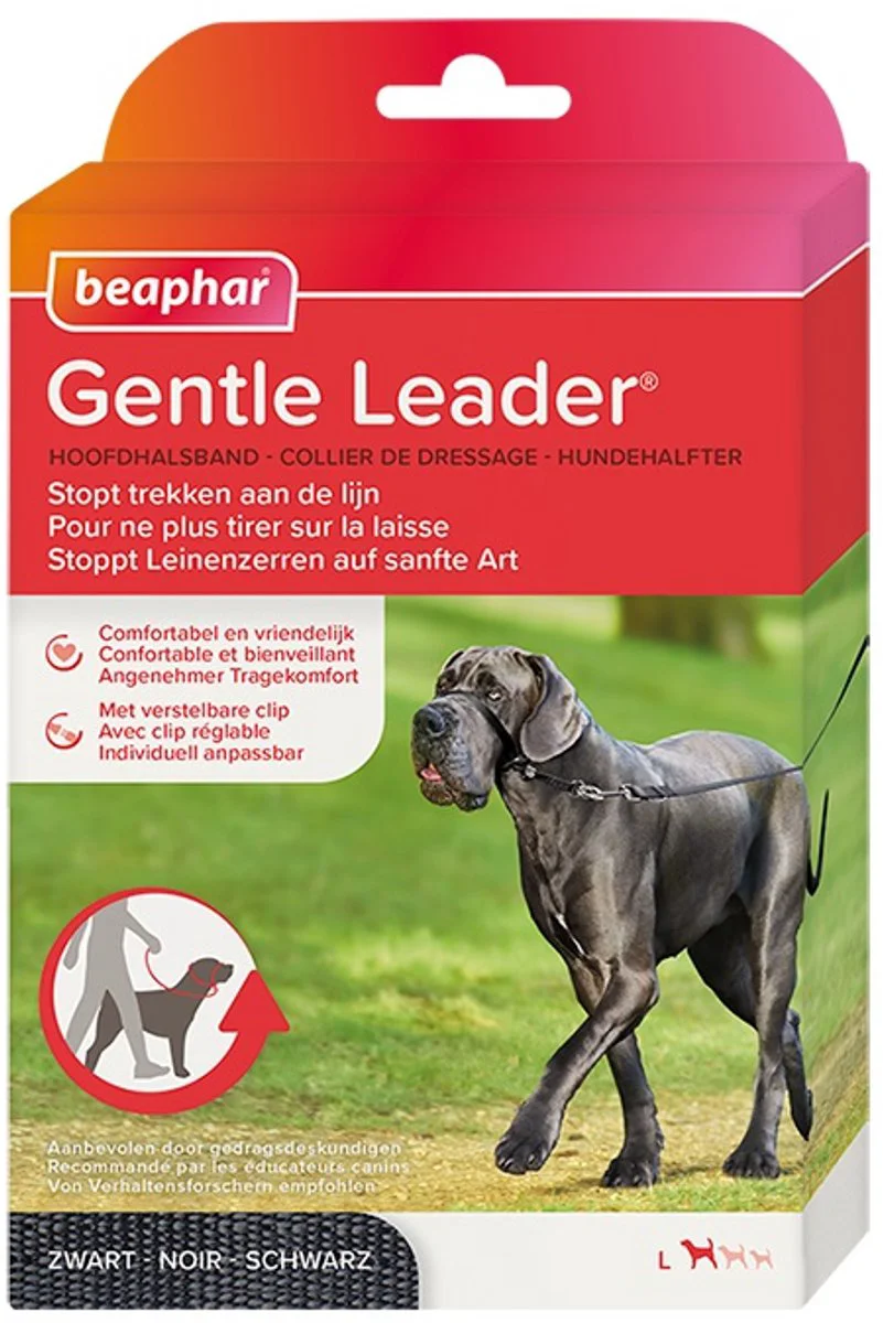 Beaphar Gentle Leader Zwart L