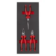 Milwaukee TOOLGUARD™ Foam inlay tangenset 3-delig - 4932493256