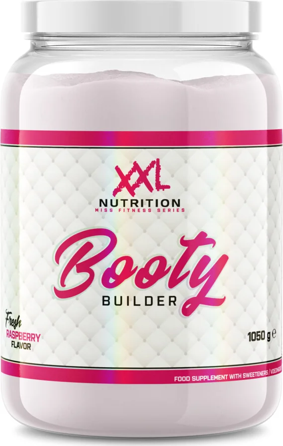 2x XXL Nutrition Booty Builder Raspberry 1050 gr