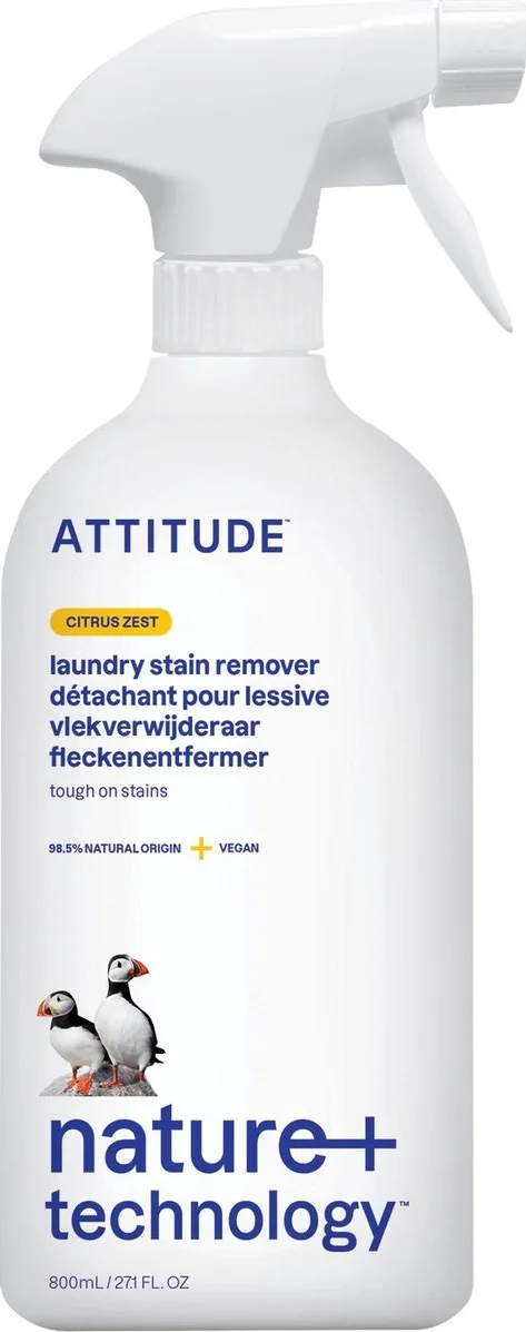Attitude Vlekverwijderaar Citrus Zest 800 ml