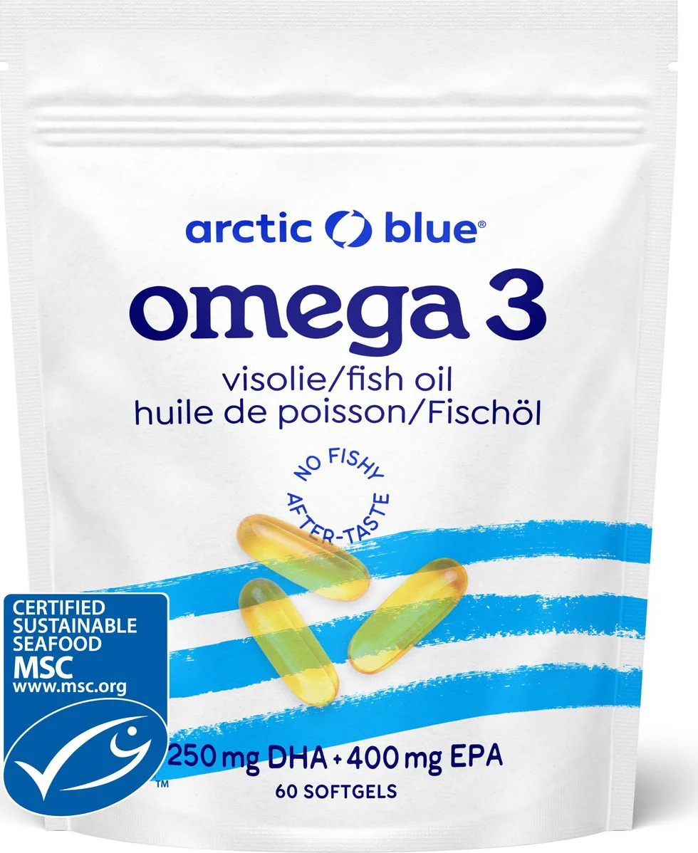 Arctic Blue Omega 3 Visolie High Dose Capsules 60CP