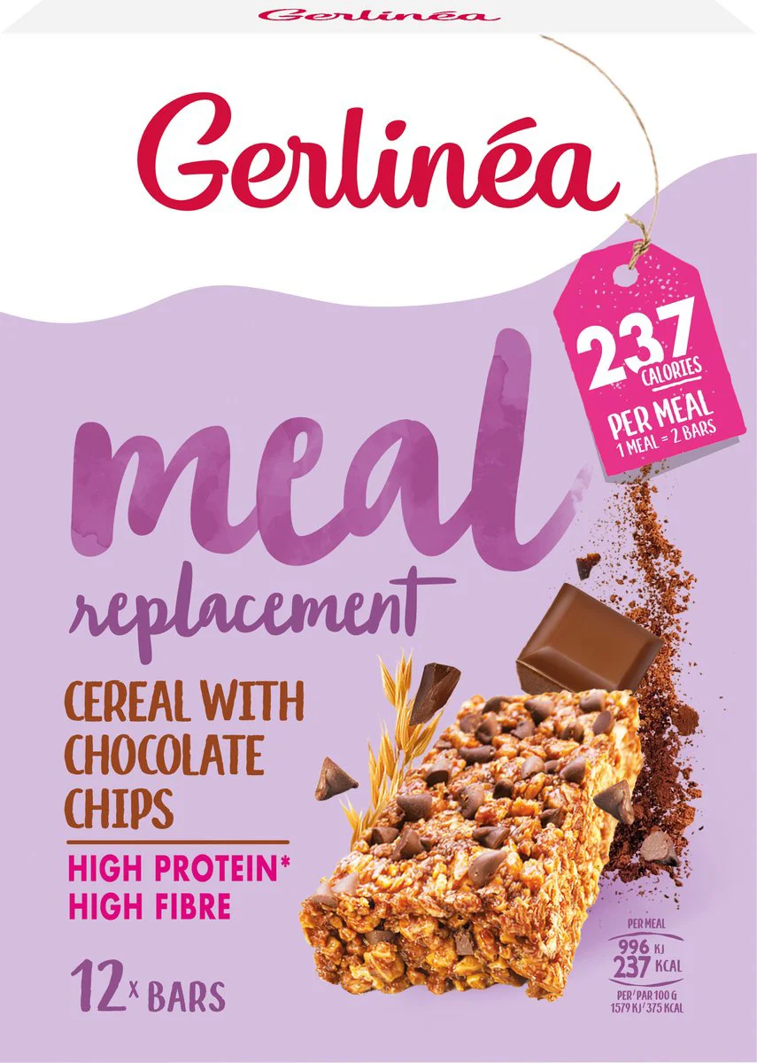 Gerlinea Repen Granen met Chocoladestukjes 12x31 gr