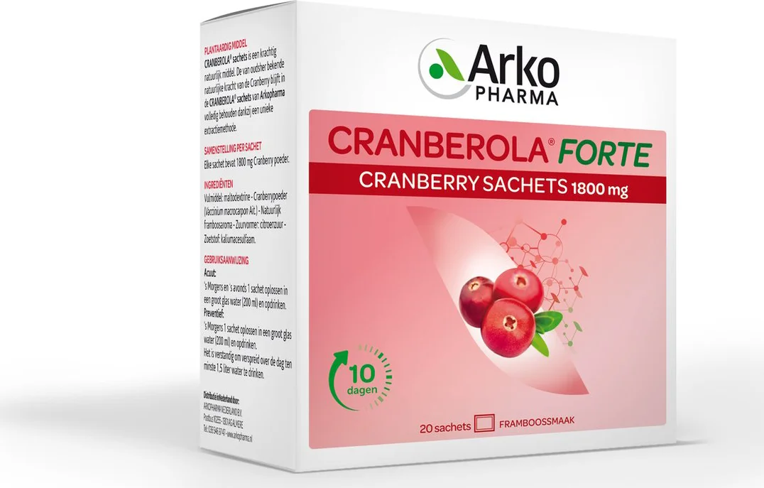 Cranberola Forte Sachets 1800mg 20ST