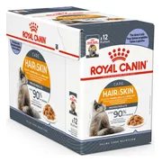 12x Royal Canin Hair & Skin Care Jelly Kattenvoer Nat 85 gr