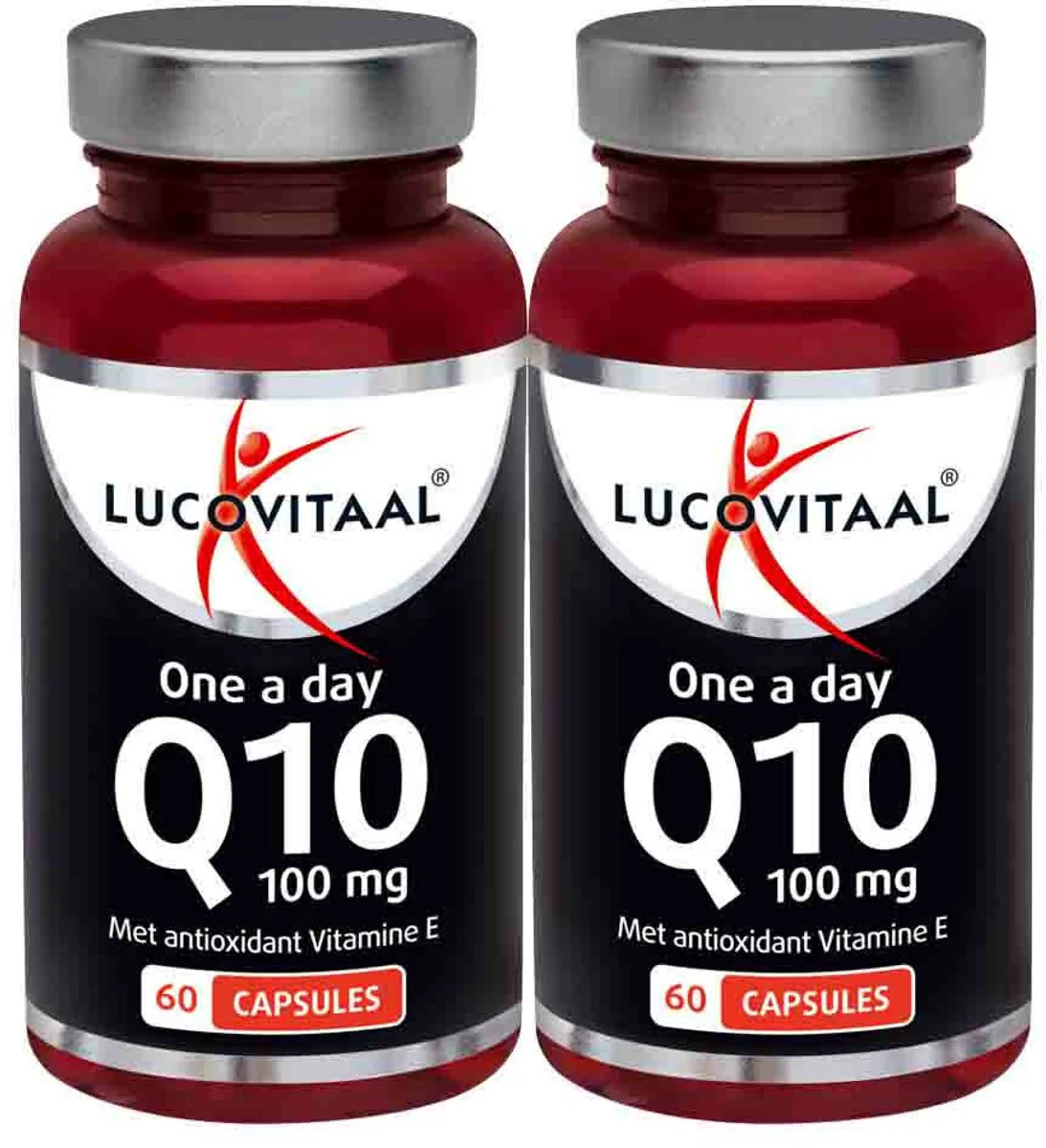 2x Lucovitaal Q10 100 mg 60 capsules
