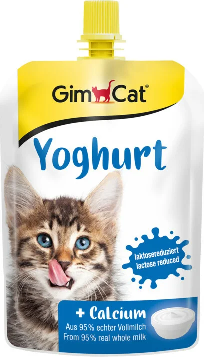 GimCat Yoghurt Pouch voor Katten 150 gr