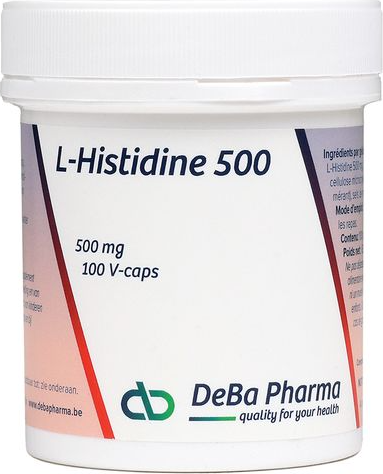 DeBa Pharma L-Histidine 500 Mg Capsules 100VCP