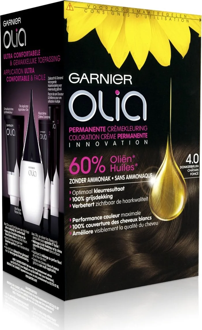 Garnier Olia Permanente Crèmekleuring 4.0 Bruin