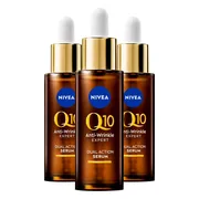 3x NIVEA Q10 Serum Anti-Rimpel Expert 30 ml
