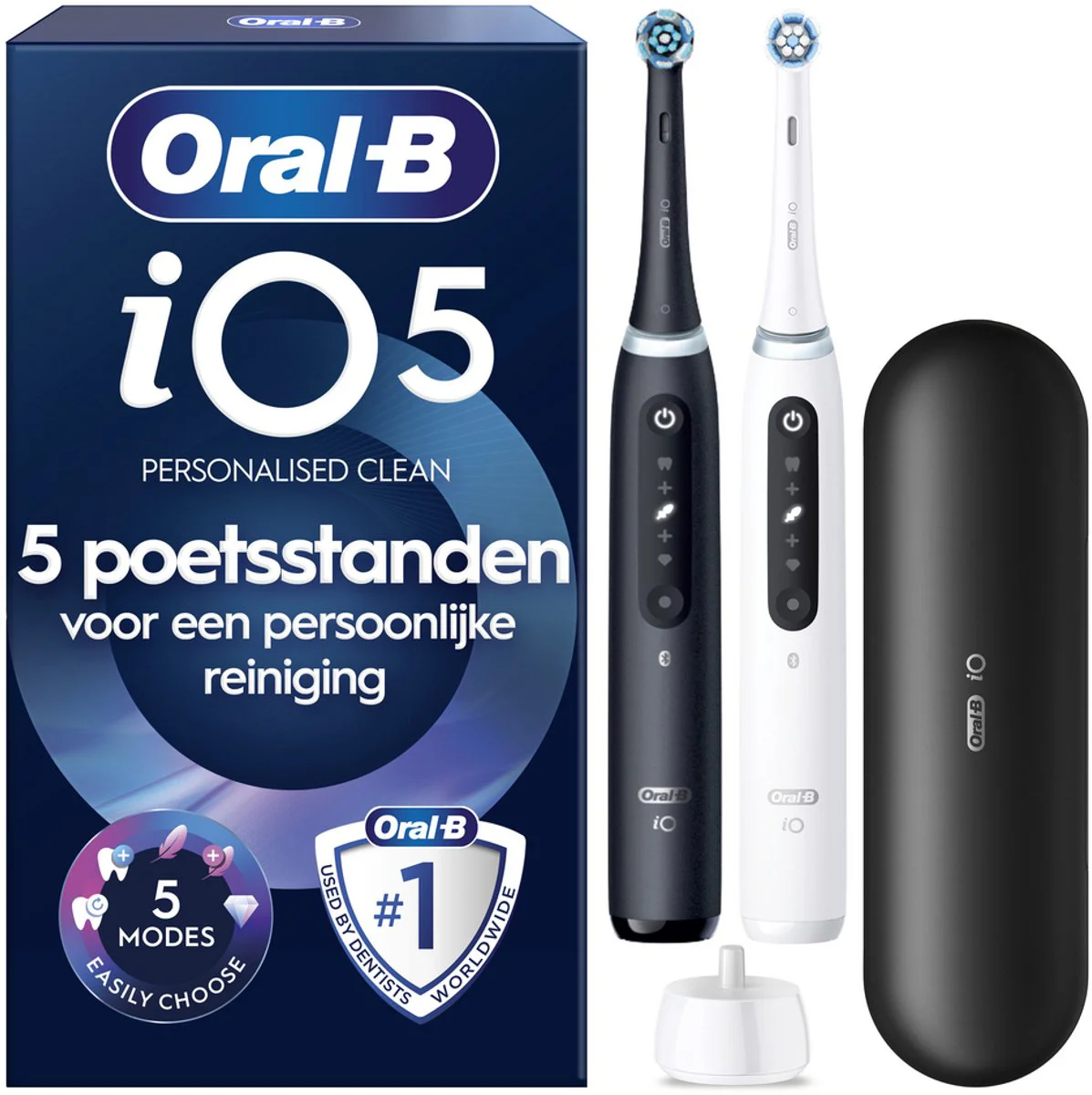 Oral-B iO 5N Zwart en Wit
