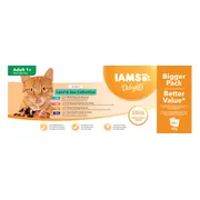 2x IAMS Delights Land - Sea Adult Kattenvoer Nat in Gelei 48 x 85 gr