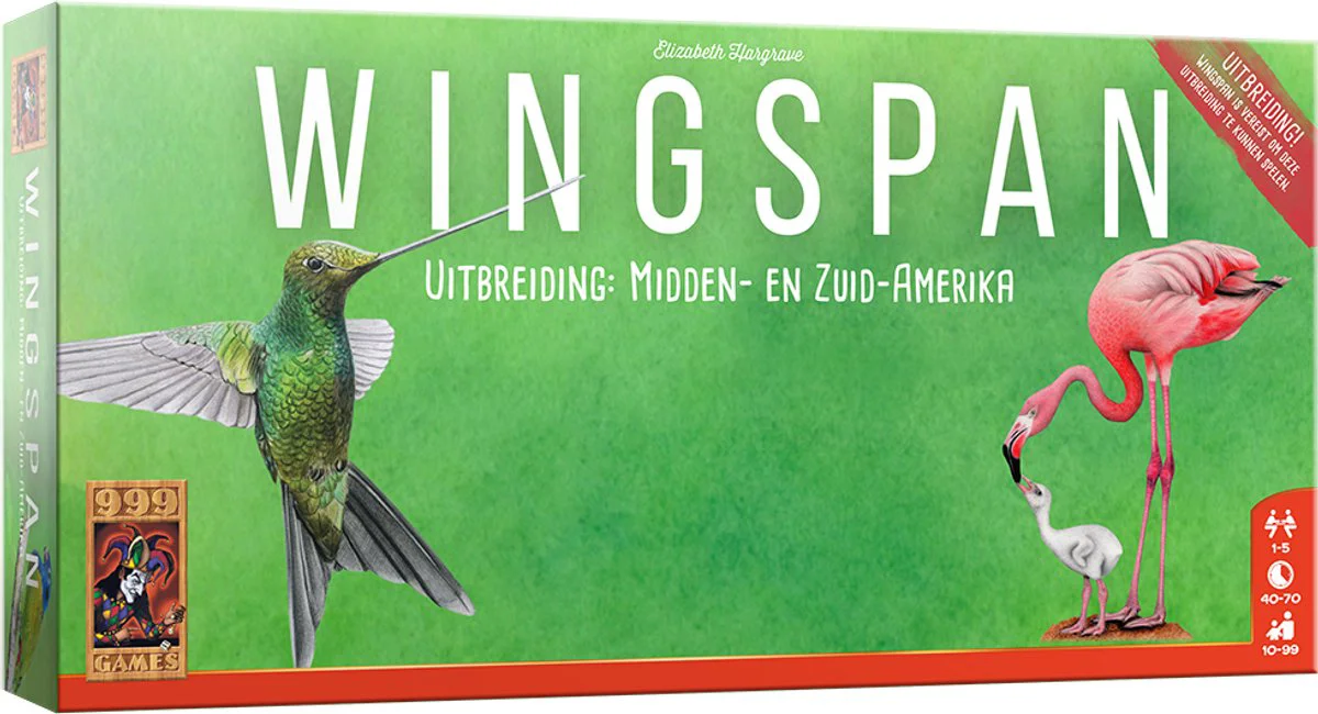 Wingspan Midden- en Zuid-Amerika uitbreiding
