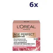 6x L'Oréal Age Perfect Golden Age SPF 20 Dagcrème 50 ml