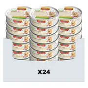 24x Smolke Kattenvoer Soft Paté Party Edition 80 gr
