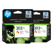 HP 303XL Cartridge Kleur (2 stuks)