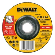 DeWALT DT43911 Doorslijpschijven 125x22.2x3mm. Metaal VE=1
